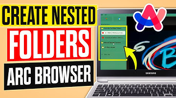 How to Create Folders Within Folders in Arc Browser in Windows 11  Nested Folders