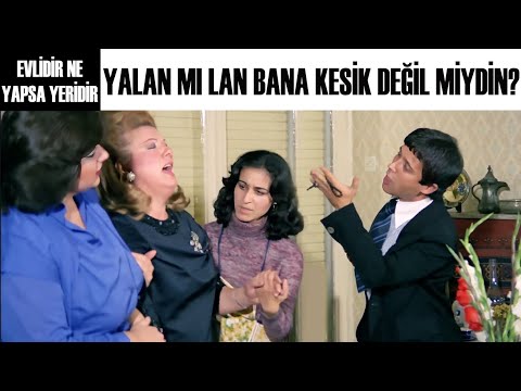 Evlidir Ne Yapsa Yeridir Türk Filmi | Sarhoş Olan Ferhat Karısının Ablasına Yürüyor