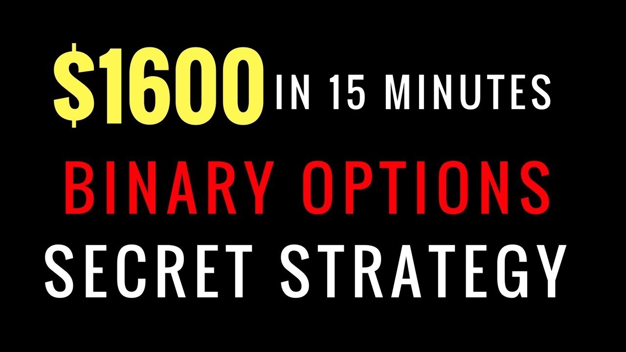 5 minute binary options strategy