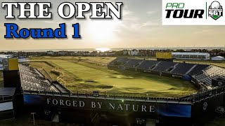 Round 1 of THE OPEN CHAMPIONSHIP on the Simulator Golf Tour (Pro Tour)