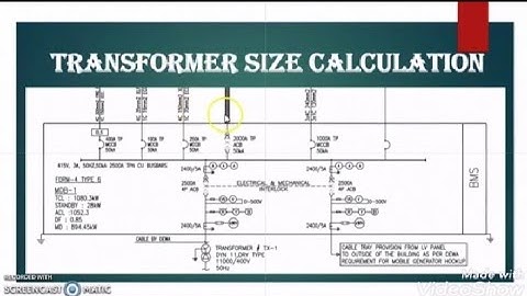 Transformer Size Calculation- Part-2