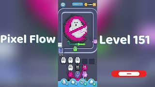 🎮 Pixel Flow Level 151 Walkthrough | Go Answer 🧩✨