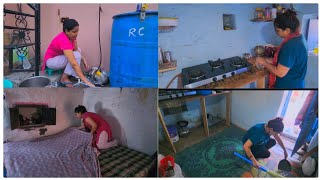 🌹देखिए आज मैनें अपनें इस मिट्टी के घर और रसोई को चमका दिया || 🌹Village morning work routine🌹 by Namita & her family 18,948 views 2 days ago 12 minutes, 28 seconds