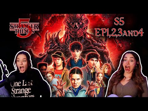 STRANGER THINGS SEASON 5 EPISODES 1,2,3 AND 4 REACTION | First Time Watching