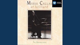 Masterclass at the Juilliard School: Casta diva (From Bellini's Norma)