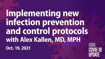 Dr. Alex Kallen on importance of infection prevention and control | COVID-19 Update for Oct. 19, 202
