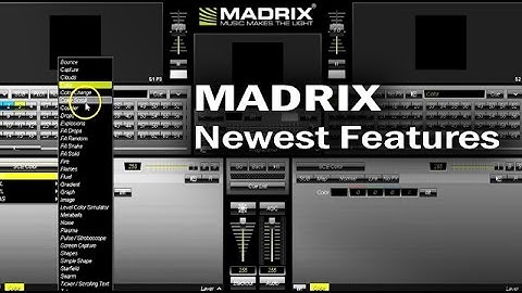 Madrix 3.3 New Features & Effects by SIRS-E