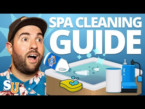 How To CLEAN Your HOT TUB (Beginner&rsquo;s Guide) | Swim University