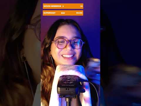 esse ASMR ao vivo vai te relaxar 😴