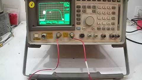 How to use Tracking Generator in HP 8920A (eBay: patentix_ltd)