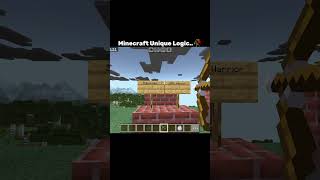 Minecraft Logical Logic 🤣