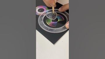 Quick Spirograph Art for Instant Relaxation! #relax #spirographart #geometricart #art