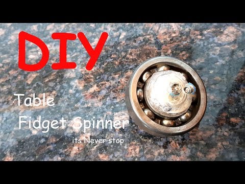 How To Make A Fidget Spinner that Never Stop