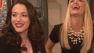 At the Cupcake Counter With '2 Broke Girls'