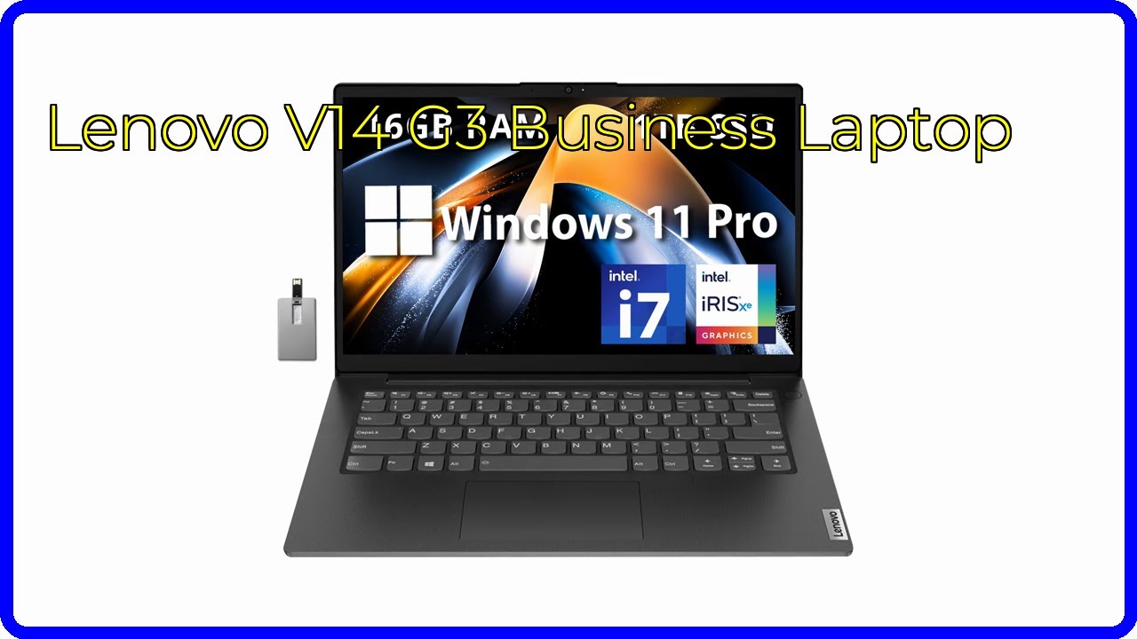 REVIEW (2026): Lenovo V14 G3 Business Laptop. First Look. - YouTube