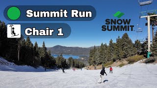 Summit Run - Snow Summit Big Bear CA