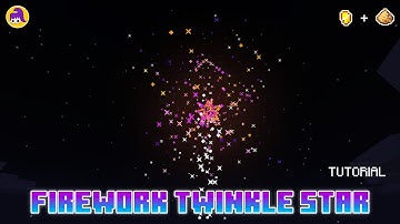How to craft Twinkle Star Firework - Minecraft mini tutorial