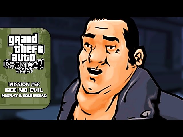 GTA CTW - Mission #58: See No Evil (+Replay & Gold Medal) - YouTube