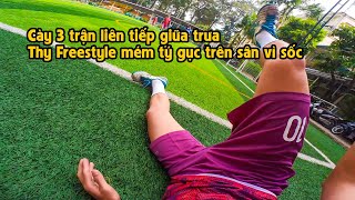 THY FREESTYLE đá bóng mùa TẾT QUÝ MÃO lụm huy chương vàng giải tất niên hội nhà báo TPHCM