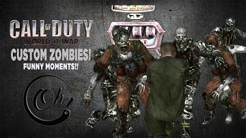 PACK A PUNCH FAIL! Pistol Only Co-op: Challenge WaW Custom Zombies