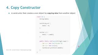 Object Oriented Programming in Java