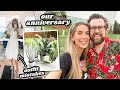 OUR ANNIVERSARY DATE + IVF ON THE ROAD + REPOTTING PUPS | leighannvlogs