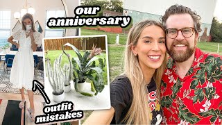 OUR ANNIVERSARY DATE + IVF ON THE ROAD + REPOTTING PUPS | leighannvlogs