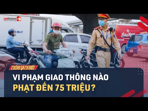 Video Những Lỗi Vi Phạm Giao Thông Nào Bị Phạt Đến 75 Triệu... - youtube