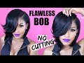 How to: Layered Bob - NO CUTTING! ft. Outre Velvet Brazilian Roll-Up