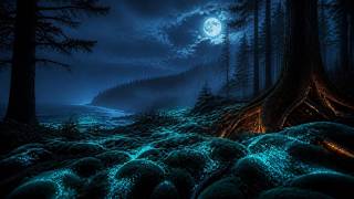 A Bioluminescent Forest at Midnight — A Discovery in 8 Seconds