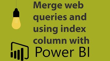 Merging web queries without a matching column in Power BI
