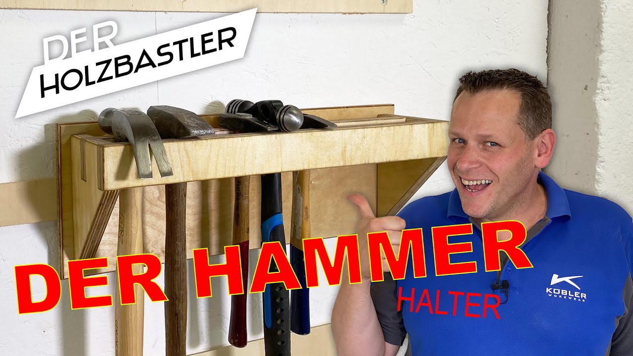Hammerhalter für die French-Cleat-Wand
