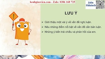 Giáo án powerpoint Bài 4 Nói & nghe: Thảo luận ý kiến về một vấn đề ... | GA điện tử Ngữ văn 8 CTST