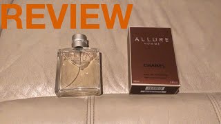 Chanel Allure Homme EDT Review