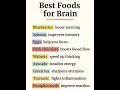 Best foods for Brain  #khammam #viral #gym #dj #workout #trending #training #dj #healthy #job #fit