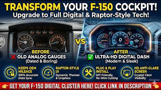 Ditch the Analog Dials! F150 Digital Dash Install (Keeps OEM Mileage)