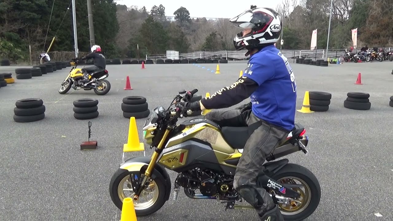 2026年2月15日 ミニカーナ大会 TAMさん GROM 練習走行14:57