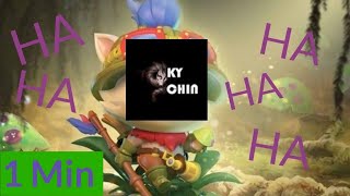 (1 Min) Jasonskychin Teemo Laugh