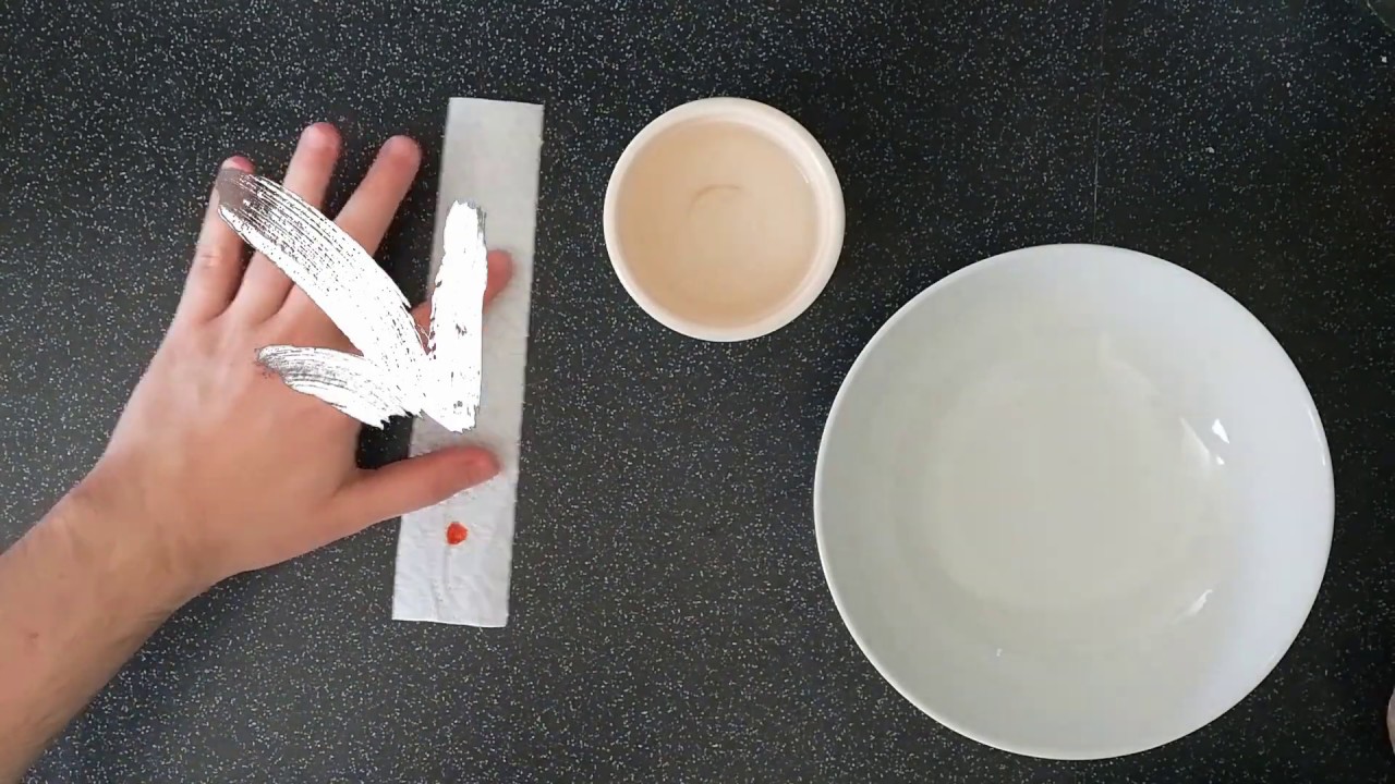 Kitchen Roll Chromatography ChemistryInYourCupboard YouTube