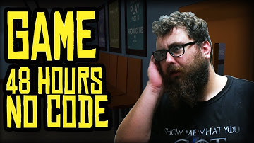 I MADE A GAME IN 48 HOURS WITH NO CODE - Community Game Jam