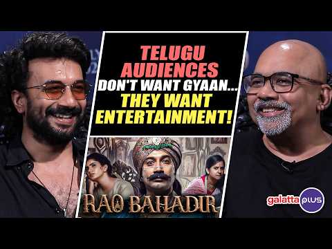 Satyadev Kancharana Interview with Baradwaj Rangan | Venkatesh Maha | GMB | Sri Chakraas