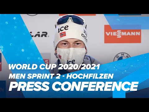 Hochfilzen World Cup 4 Men Sprint Press Conference