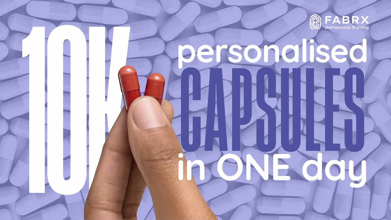 Auto-filling 10,000 Capsules with Personalized Doses in 1 Day | M3DIMAKER Pharmaceutical 3D Printer