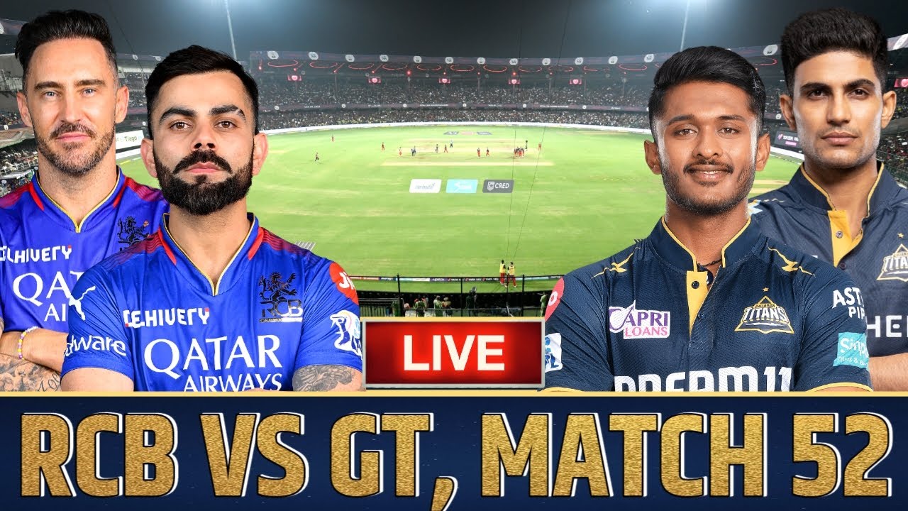 IPL Live RCB vs KKR, 51th Match, Indian PreRCBer League 2024 Live