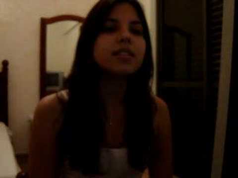 Milena Moura - me singing Don't Know Why by Norah Jones