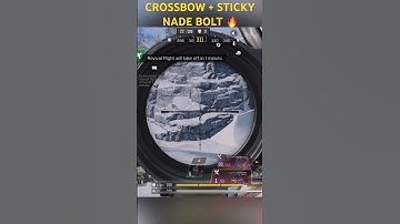 Crossbow + nade bolt loadout 🔥 #codm #codbr