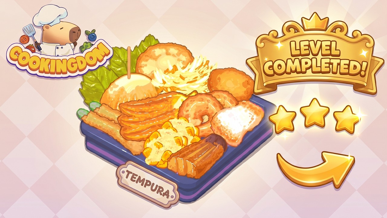 🍤 Cookingdom Level 232 Walkthrough: Tempura Recipe Solution