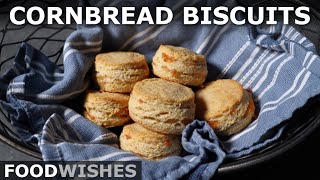 Pepper Jack Cornbread Biscuits  Food Wishes