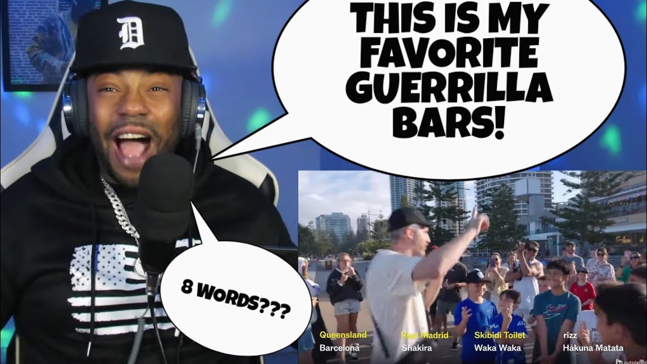 Harry Mack Outrapped His Voice... Guerrilla Bars 61 (REACTION)