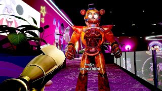 GREGORY BECOMES ANIMATRONIC! FNAF Security Breach Gregory Over Freddy Mod  #shorts 